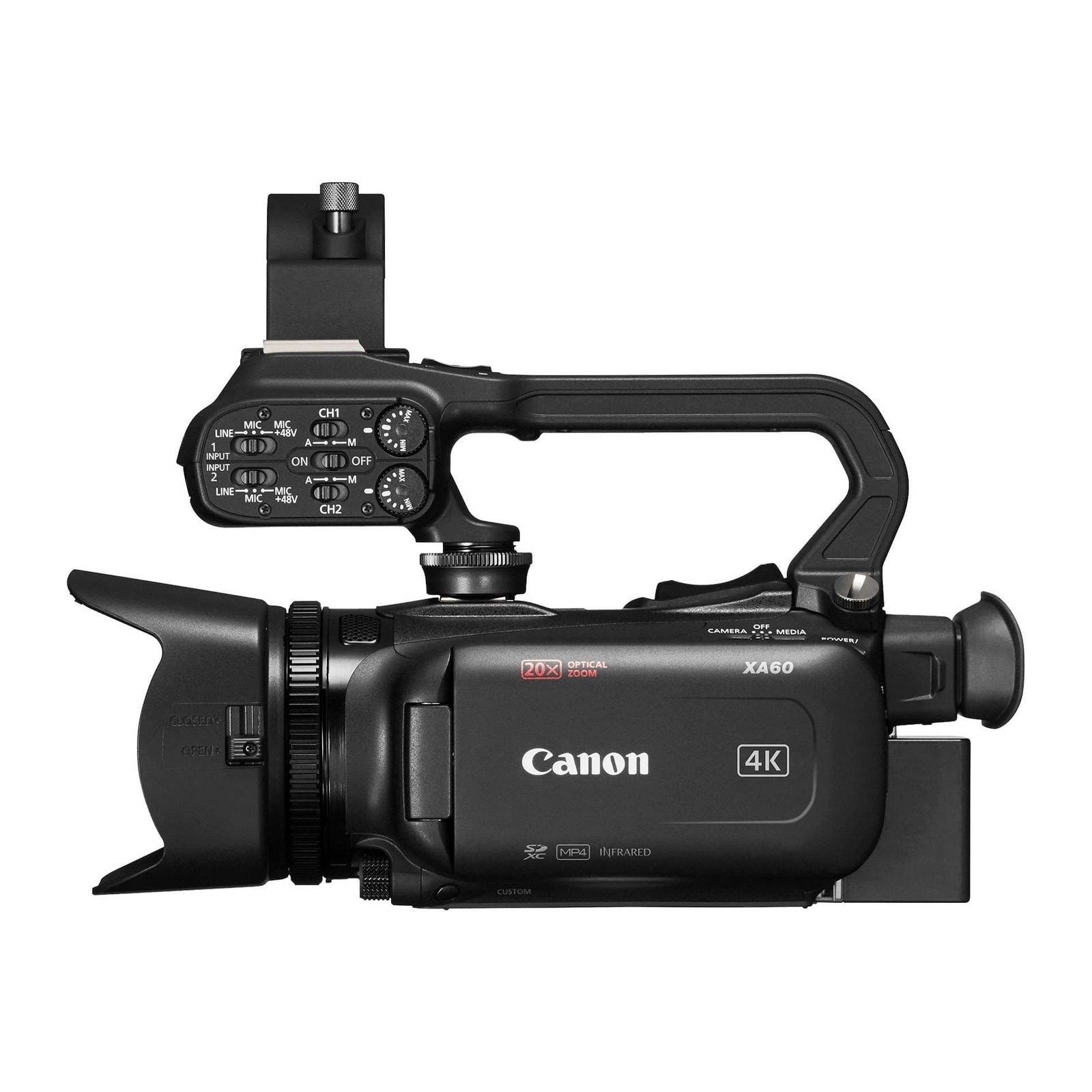 Canon XA60B Professional Camcorder view 3