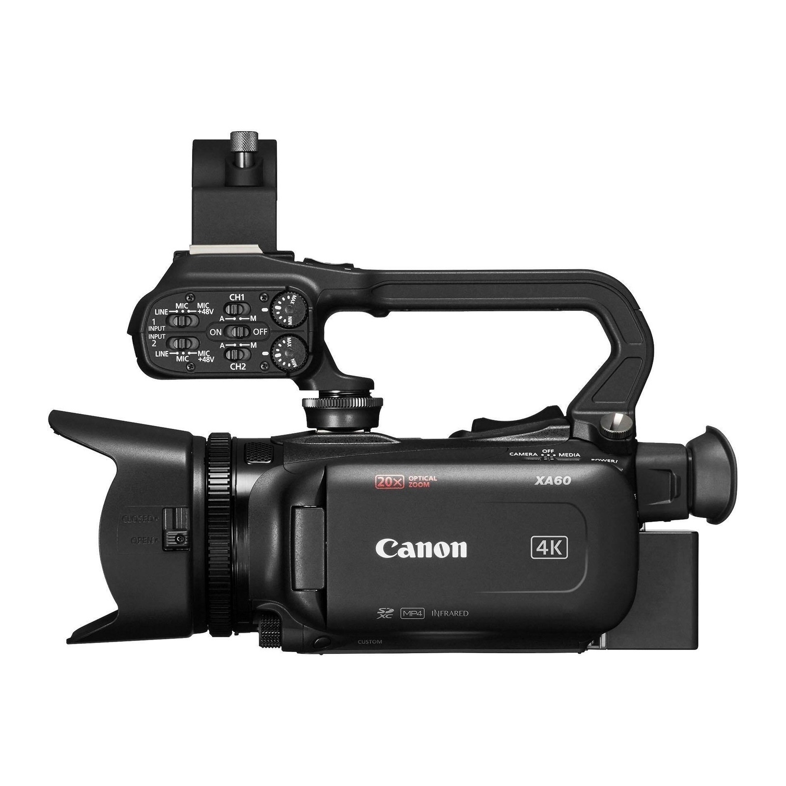 Canon XA60B Professional Camcorder view 4