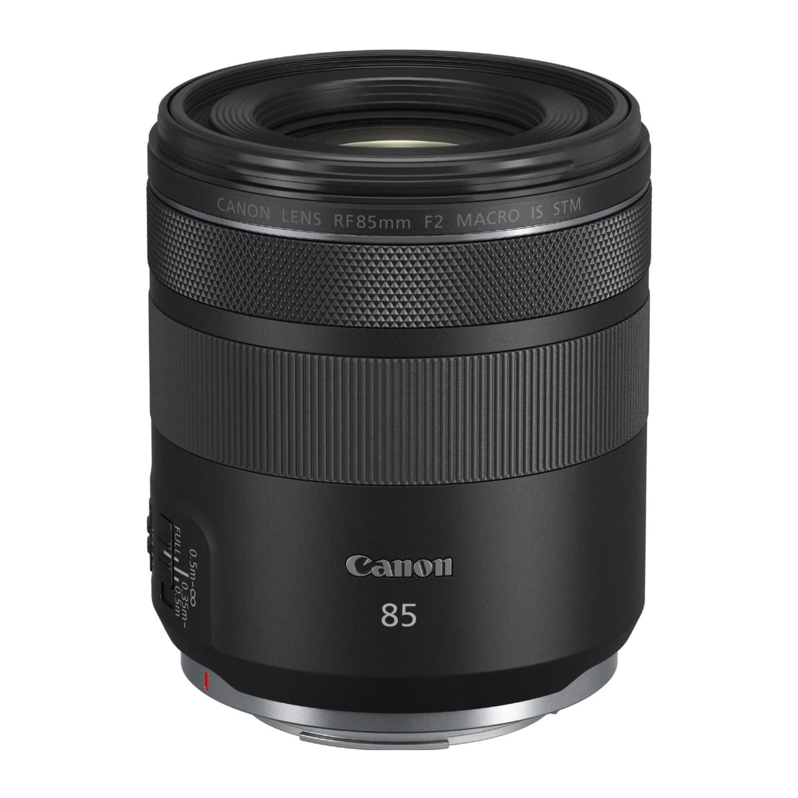 Canon RF 85mm F2 Macro IS STM view 2