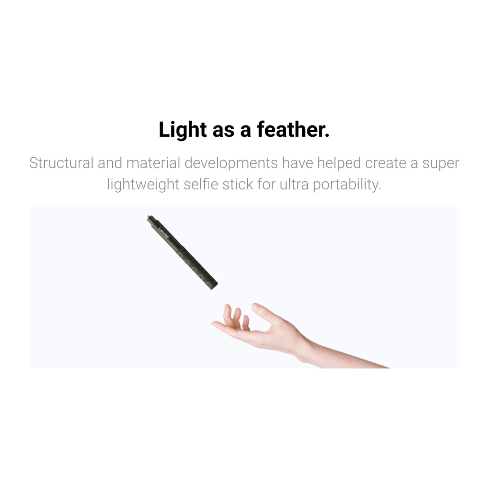 Insta360 Invisible Selfie Stick (114cm) view 2
