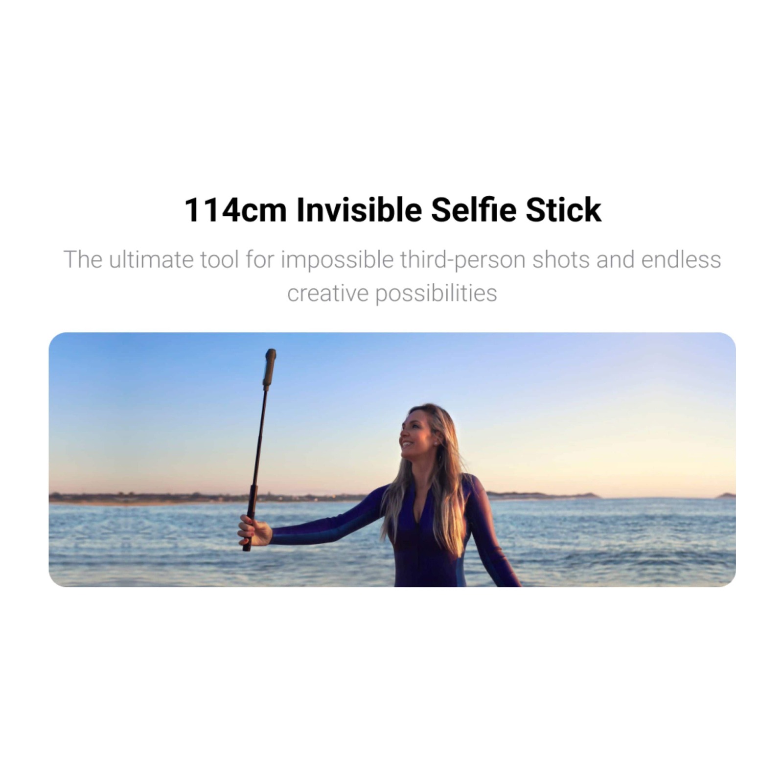 Insta360 Invisible Selfie Stick (114cm) view 5