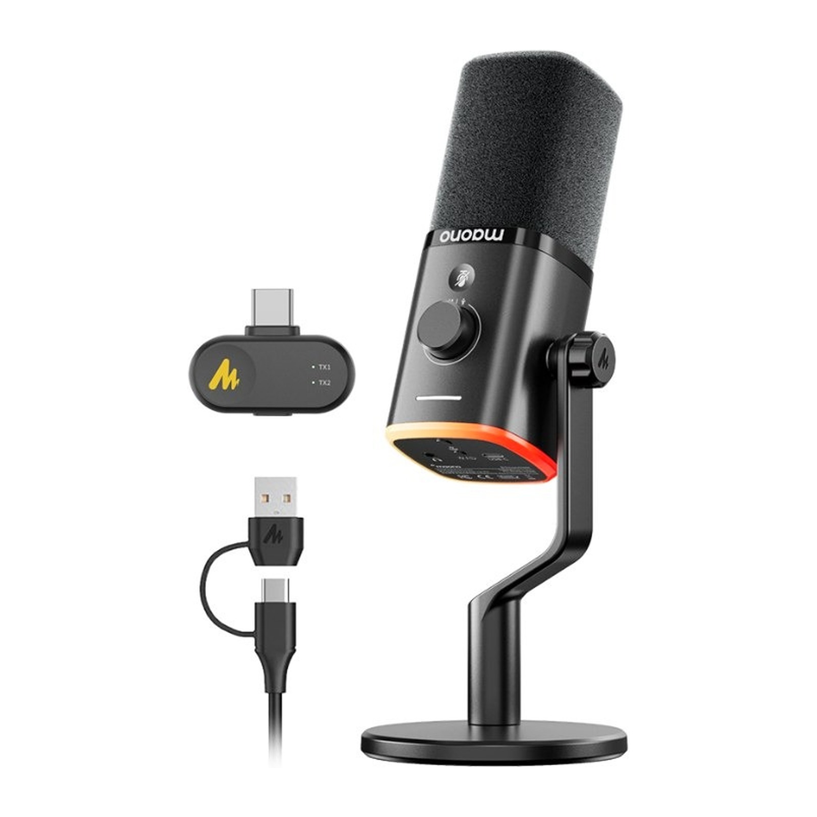 Maono PD400X Dynamic USB/XLR Microphone view 3