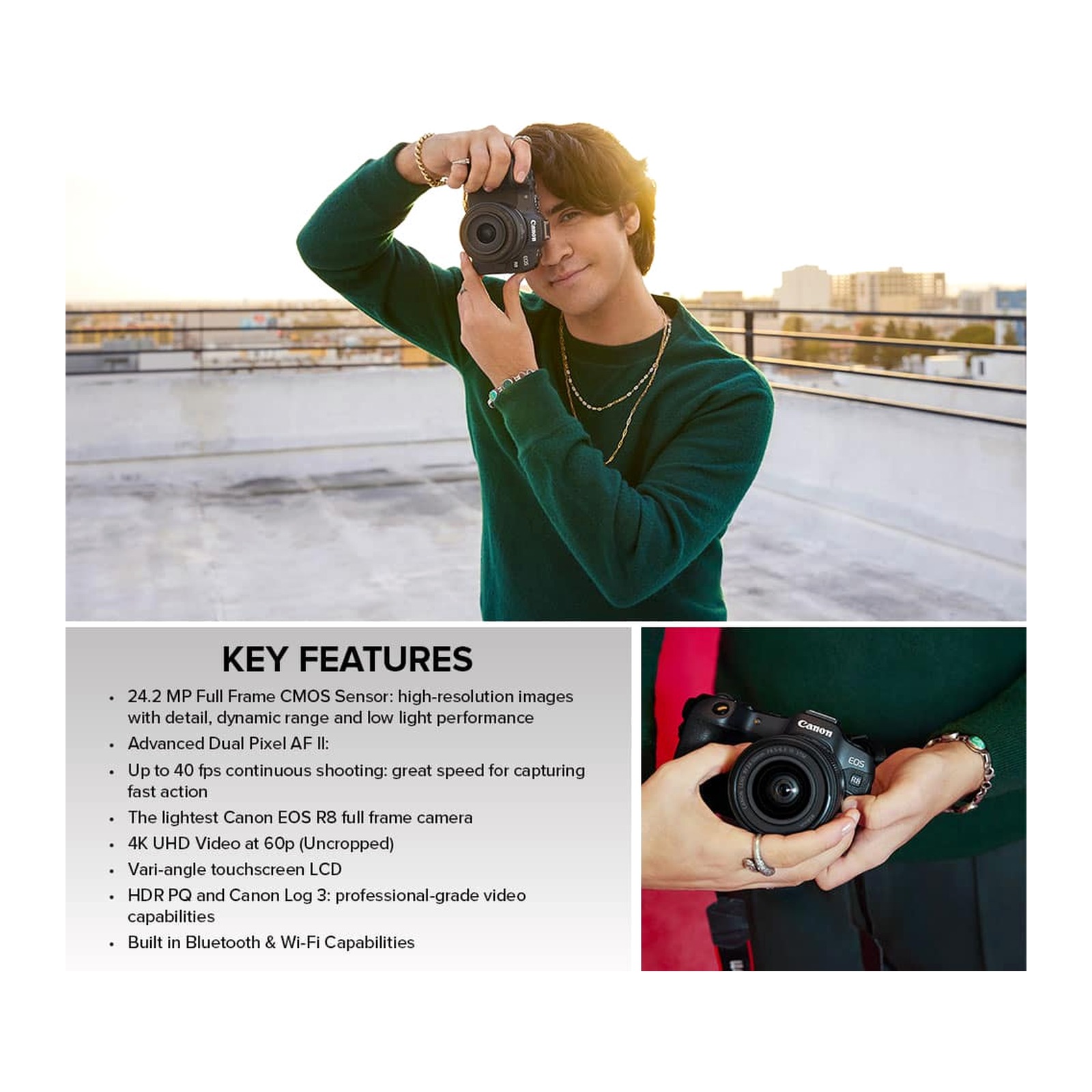 Canon EOS R8 Body view 6