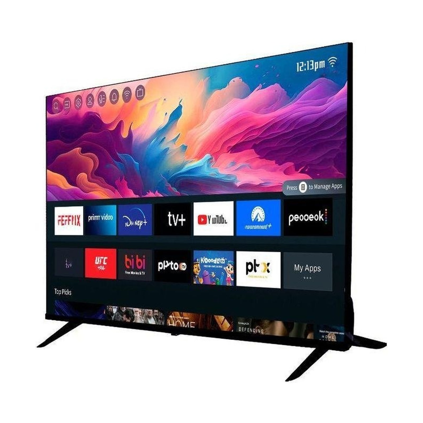 TCL 55" T6C 4K QLED TV view 2