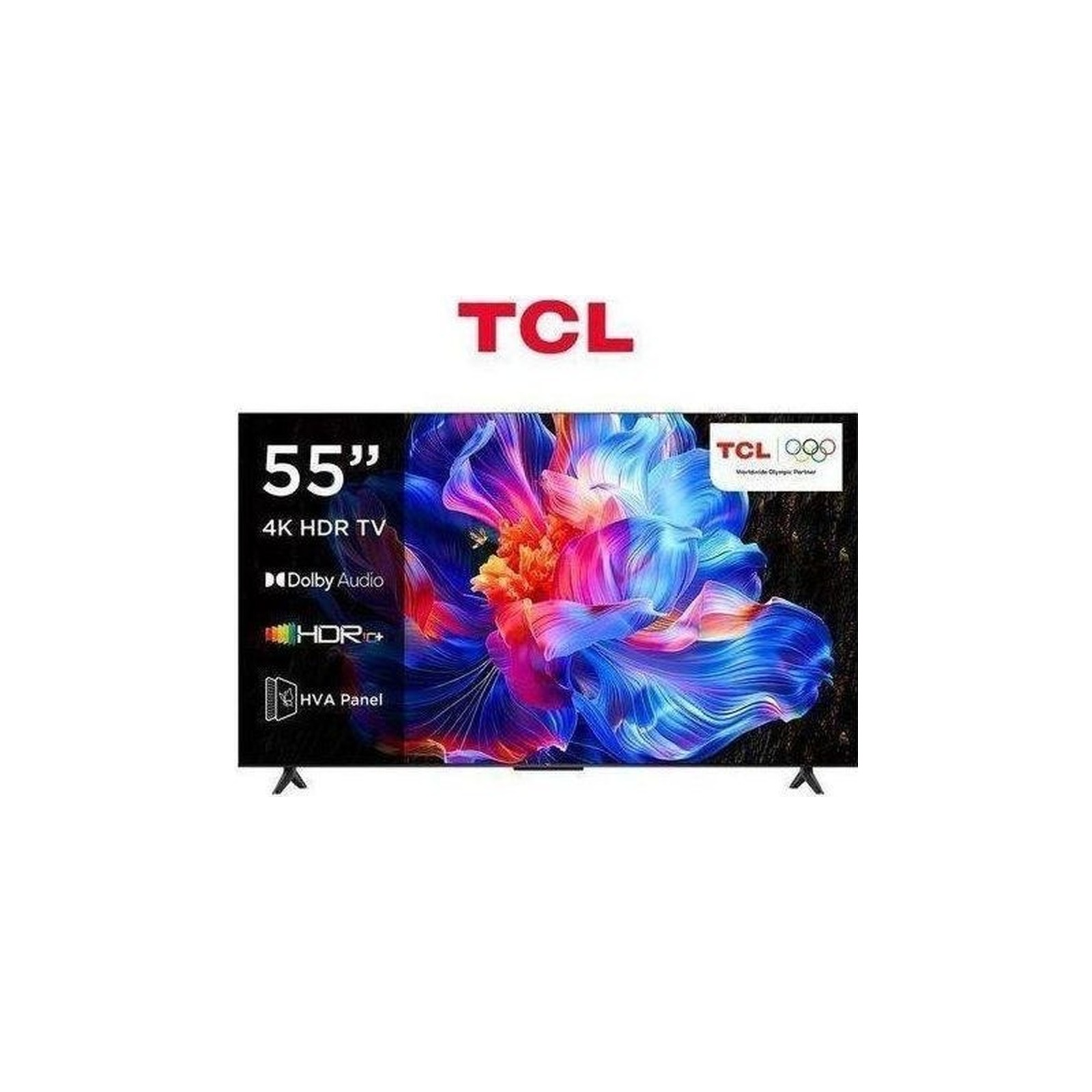 TCL 55" V6D 4K TV view 2