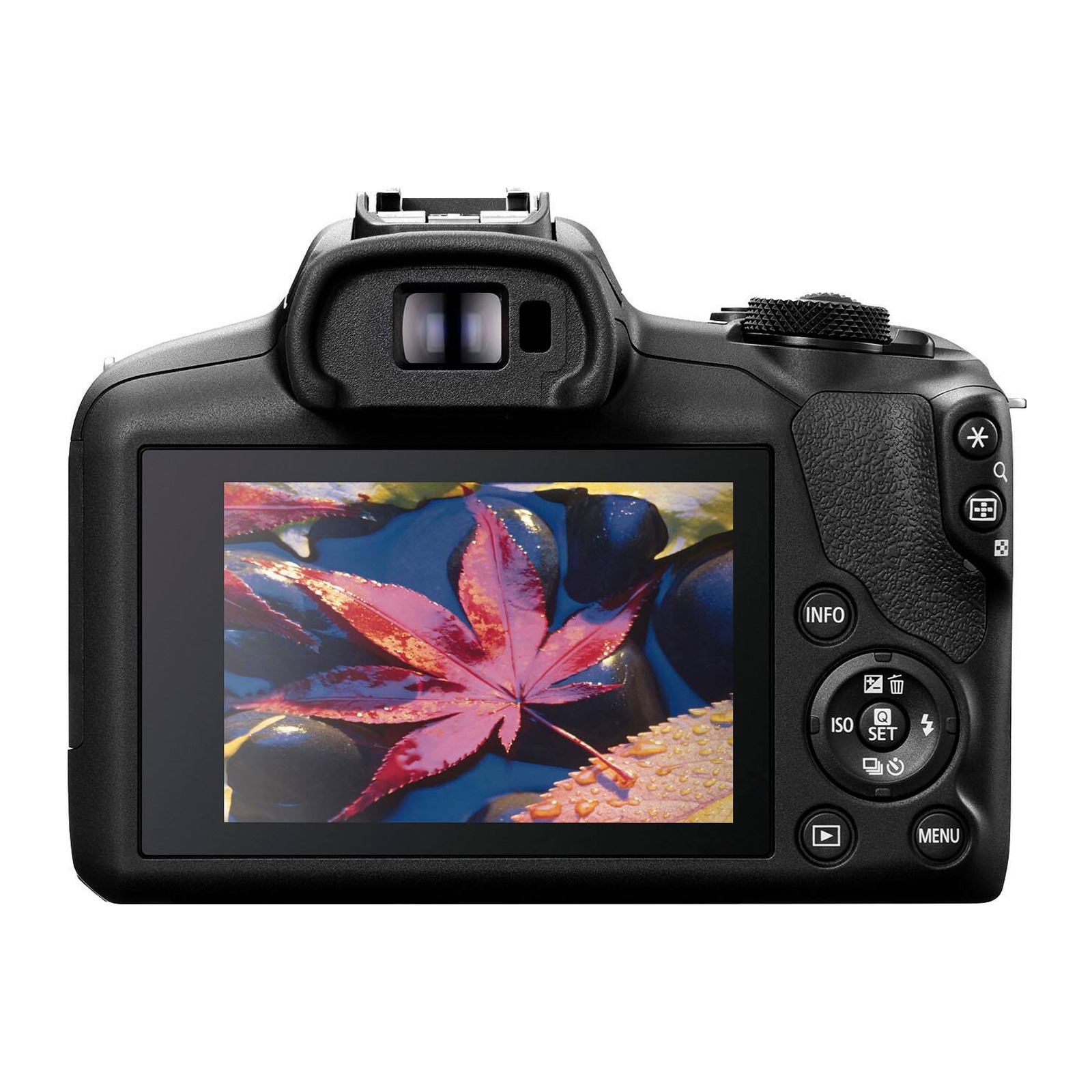 Canon EOS R100 Travel Kit with RF-S 18-55mm view 2